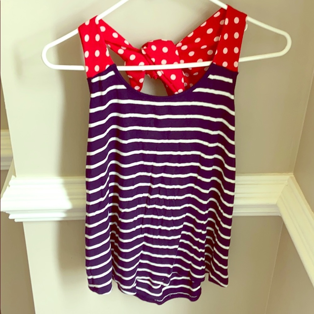 EUC Women’s boutique striped tank top size small